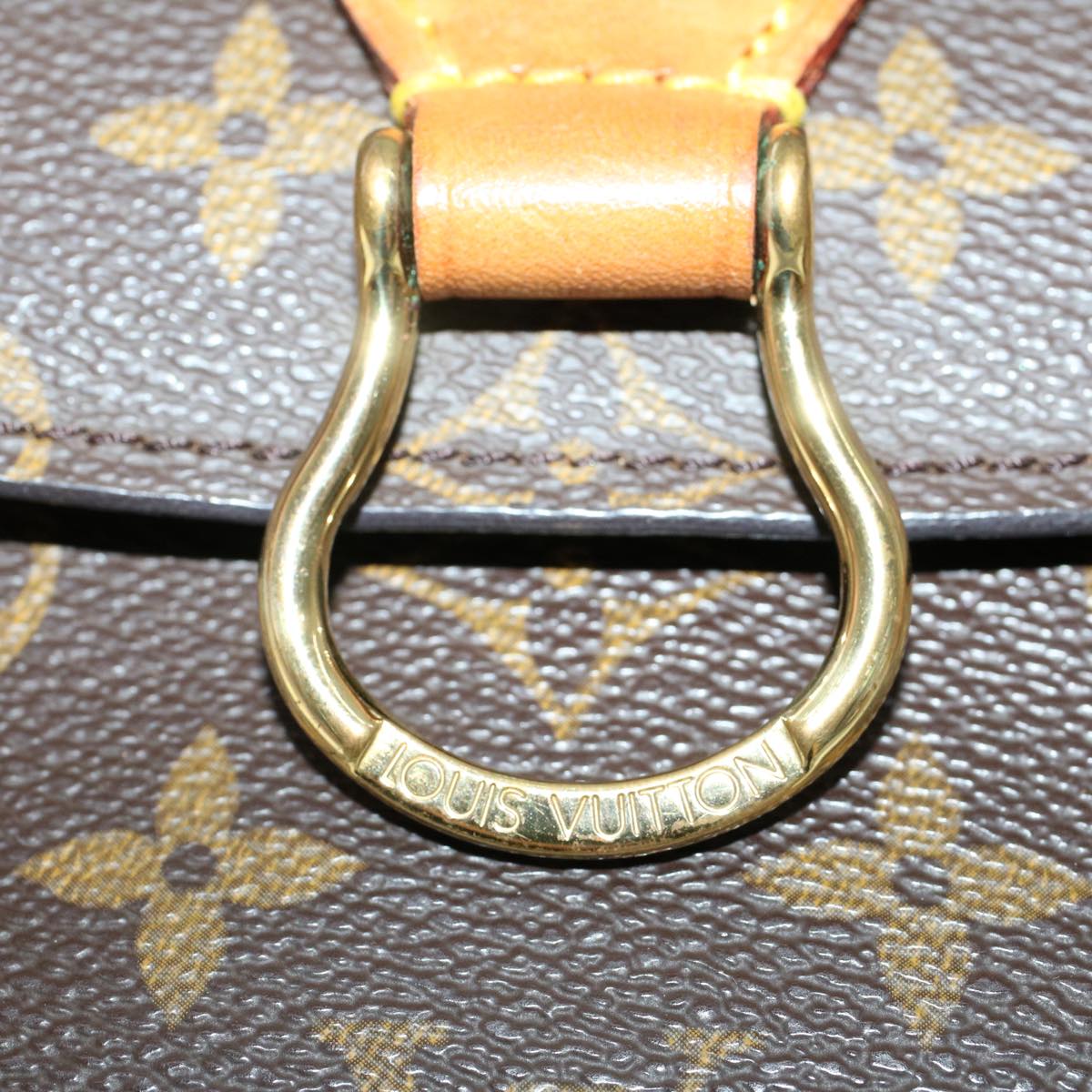 LOUIS VUITTON Monogram Saint Cloud GM Shoulder Bag M51242 LV Auth yk7840B