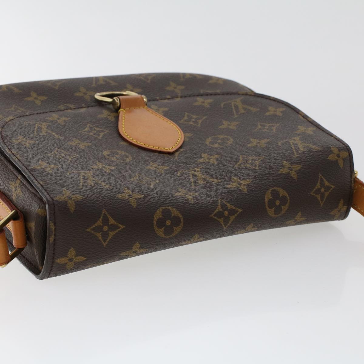 LOUIS VUITTON Monogram Saint Cloud GM Shoulder Bag M51242 LV Auth yk7840B