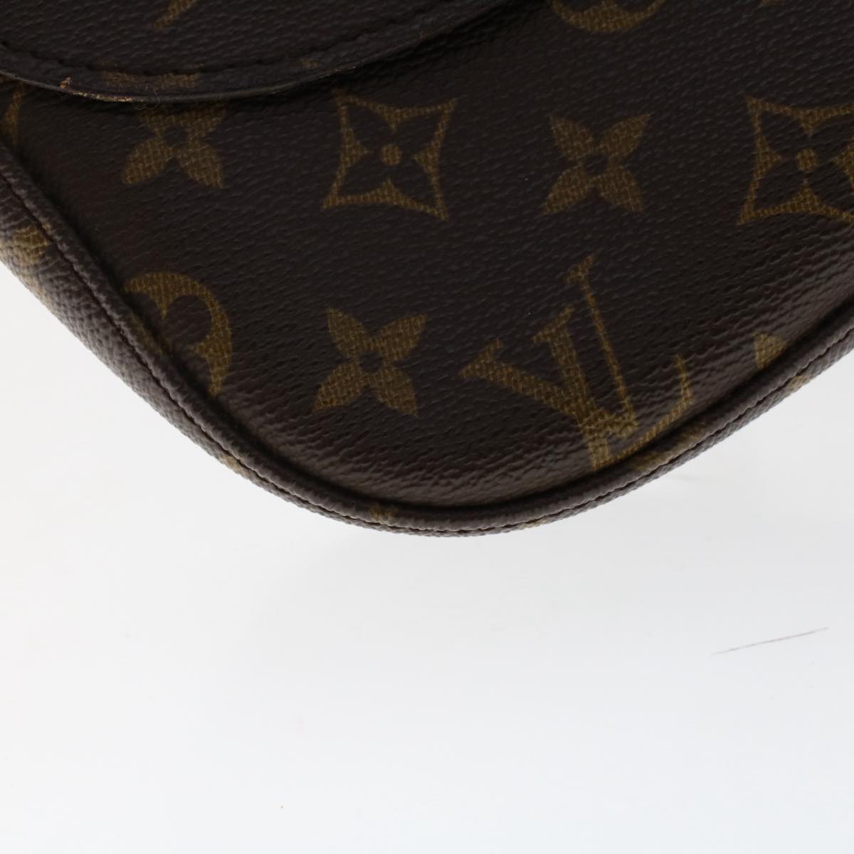 LOUIS VUITTON Monogram Saint Cloud GM Shoulder Bag M51242 LV Auth yk8103B