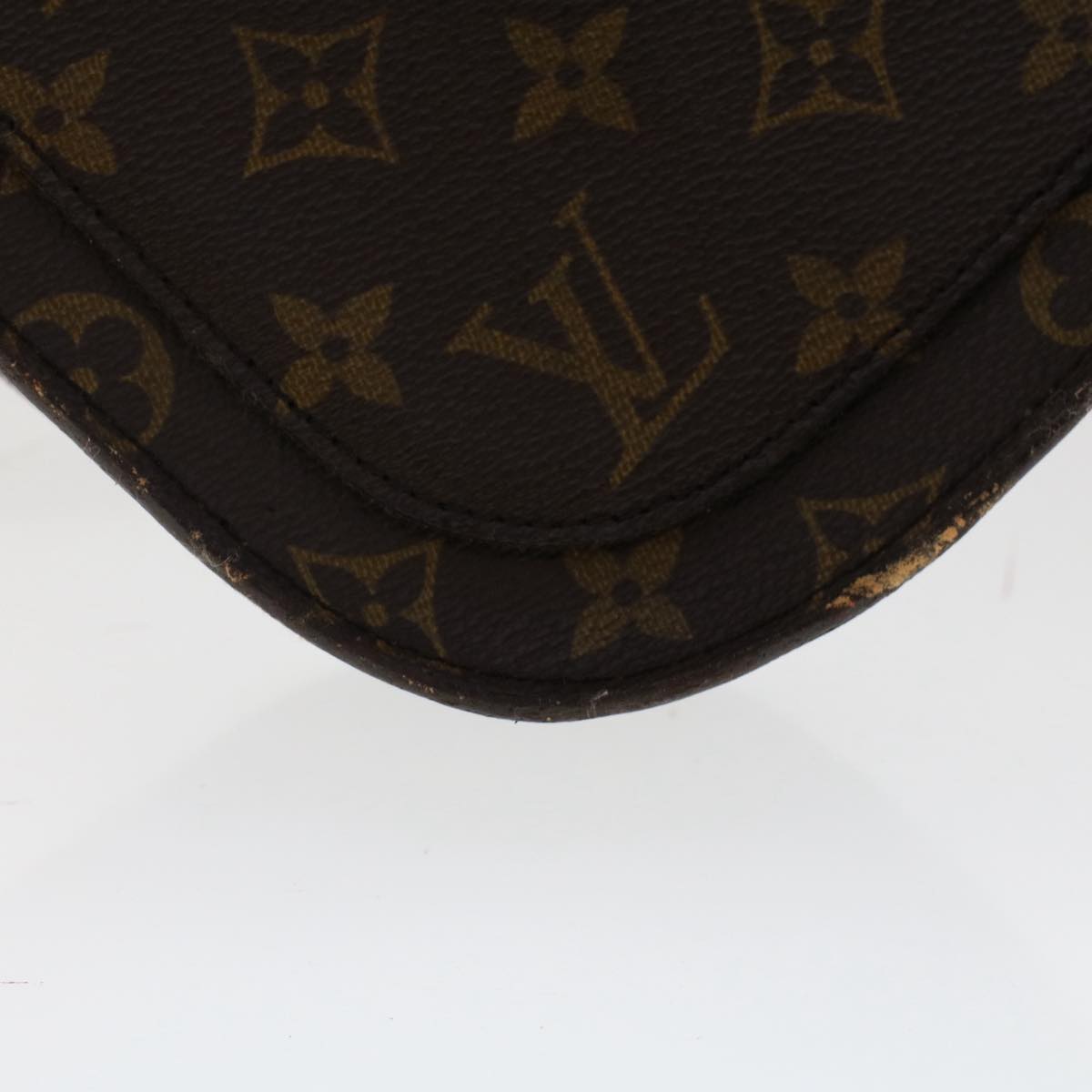 LOUIS VUITTON Monogram Saint Cloud GM Shoulder Bag M51242 LV Auth yk8103B