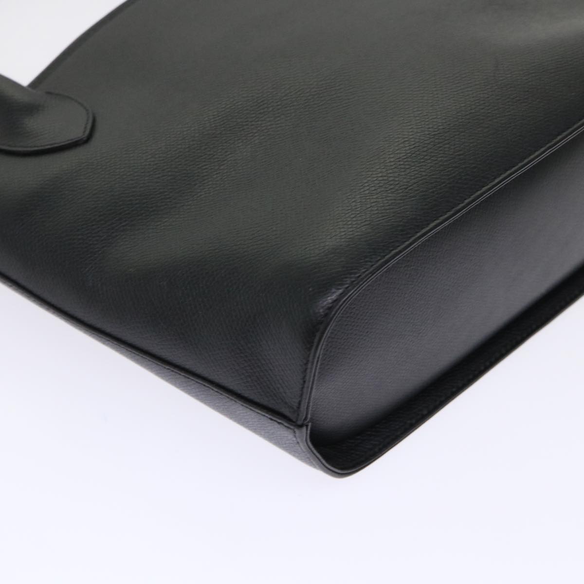 VALENTINO Hand Bag Leather Black Auth yk8121B