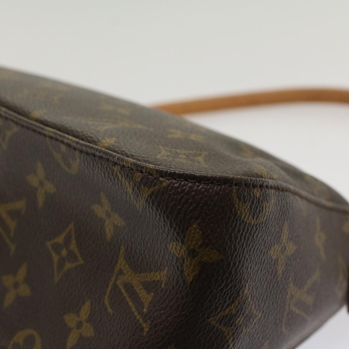 LOUIS VUITTON Monogram Mini Looping Shoulder Bag M51147 LV Auth yk8148B