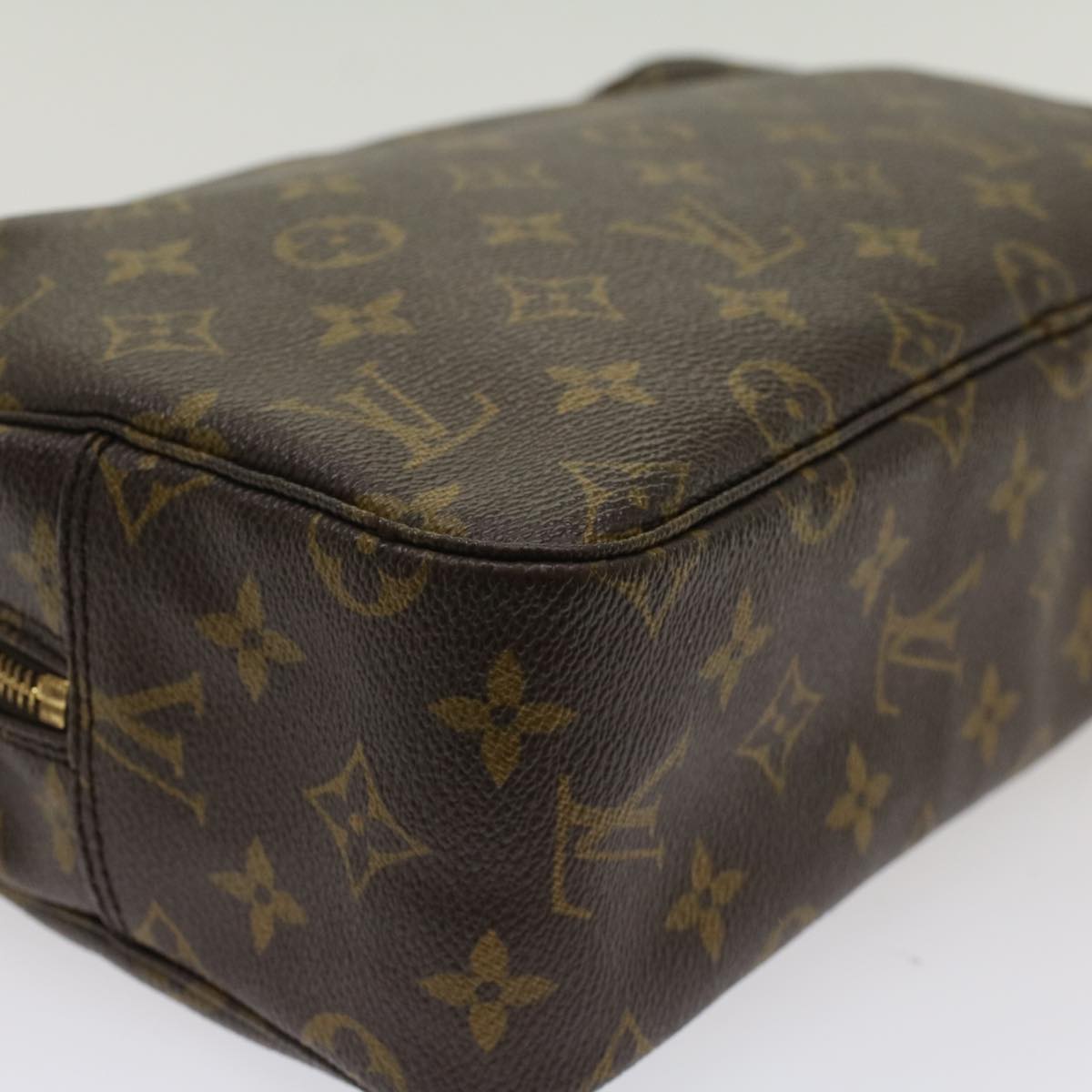 LOUIS VUITTON Monogram Trousse Toilette 28 Clutch Bag M47522 LV Auth yk8168