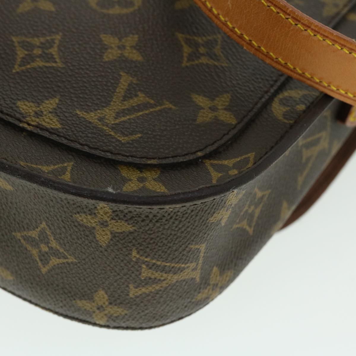 LOUIS VUITTON Monogram Saint Cloud GM Shoulder Bag M51242 LV Auth yk8200