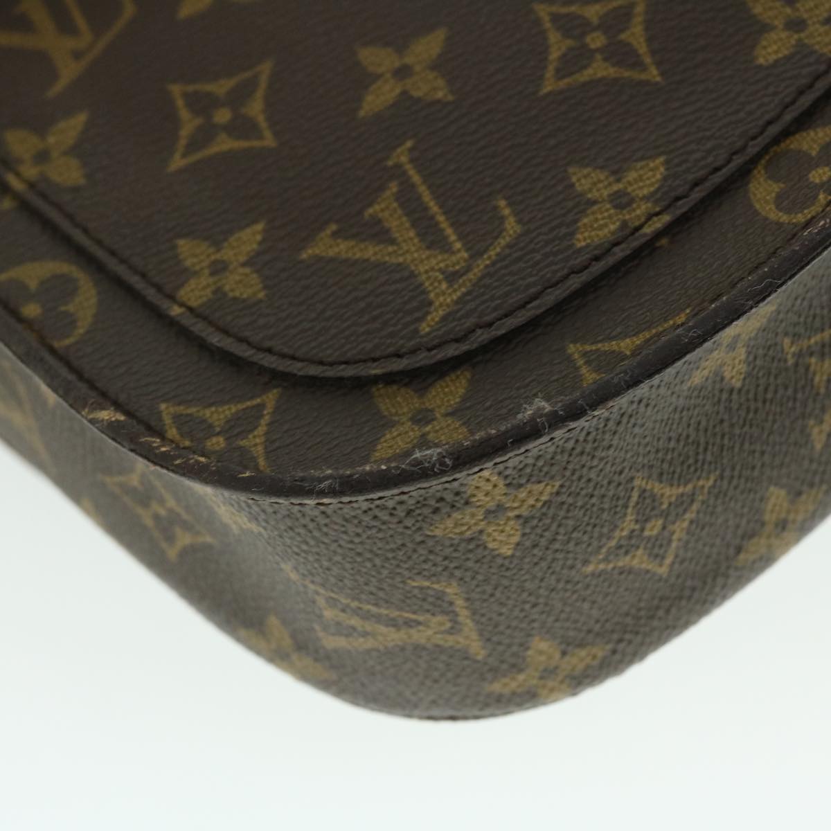 LOUIS VUITTON Monogram Saint Cloud GM Shoulder Bag M51242 LV Auth yk8200