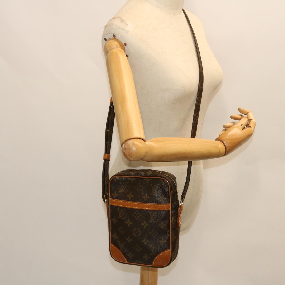 LOUIS VUITTON Monogram Danube Shoulder Bag M45266 LV Auth yk8216