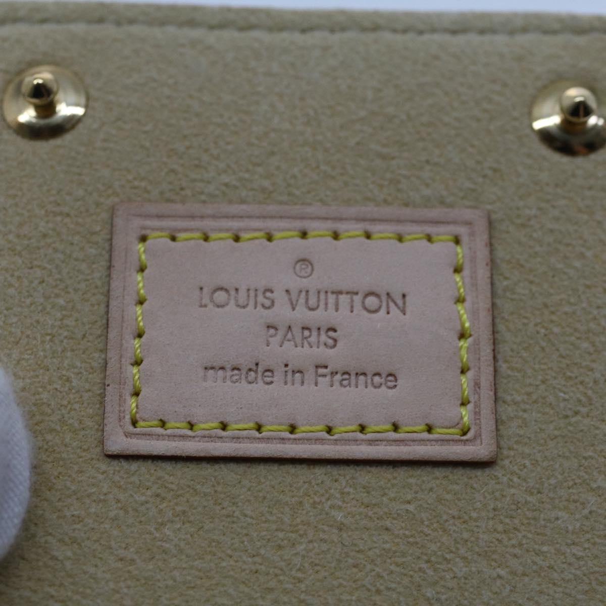 LOUIS VUITTON Monogram Jewelry Box LV Auth yk8225