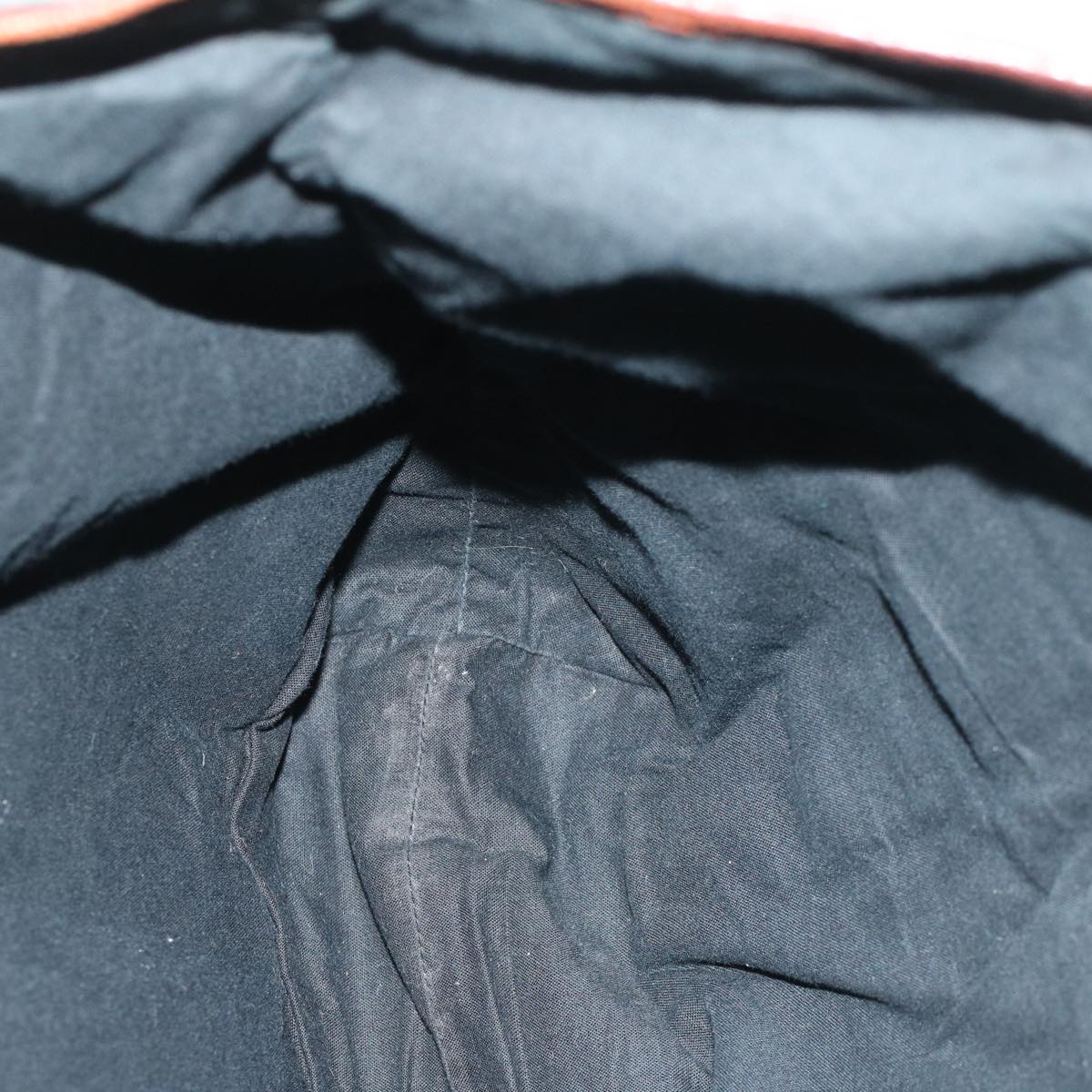 SAINT LAURENT Tote Bag Canvas Black Auth yk8229