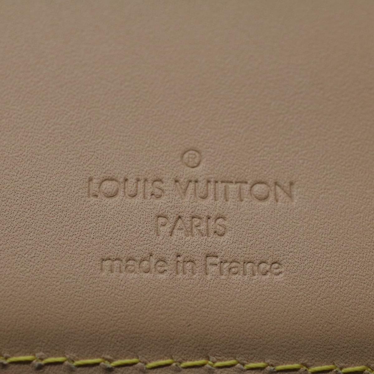 LOUIS VUITTON Multicolor Portefeuille Viennois Wallet Black M92988 Auth yk8270