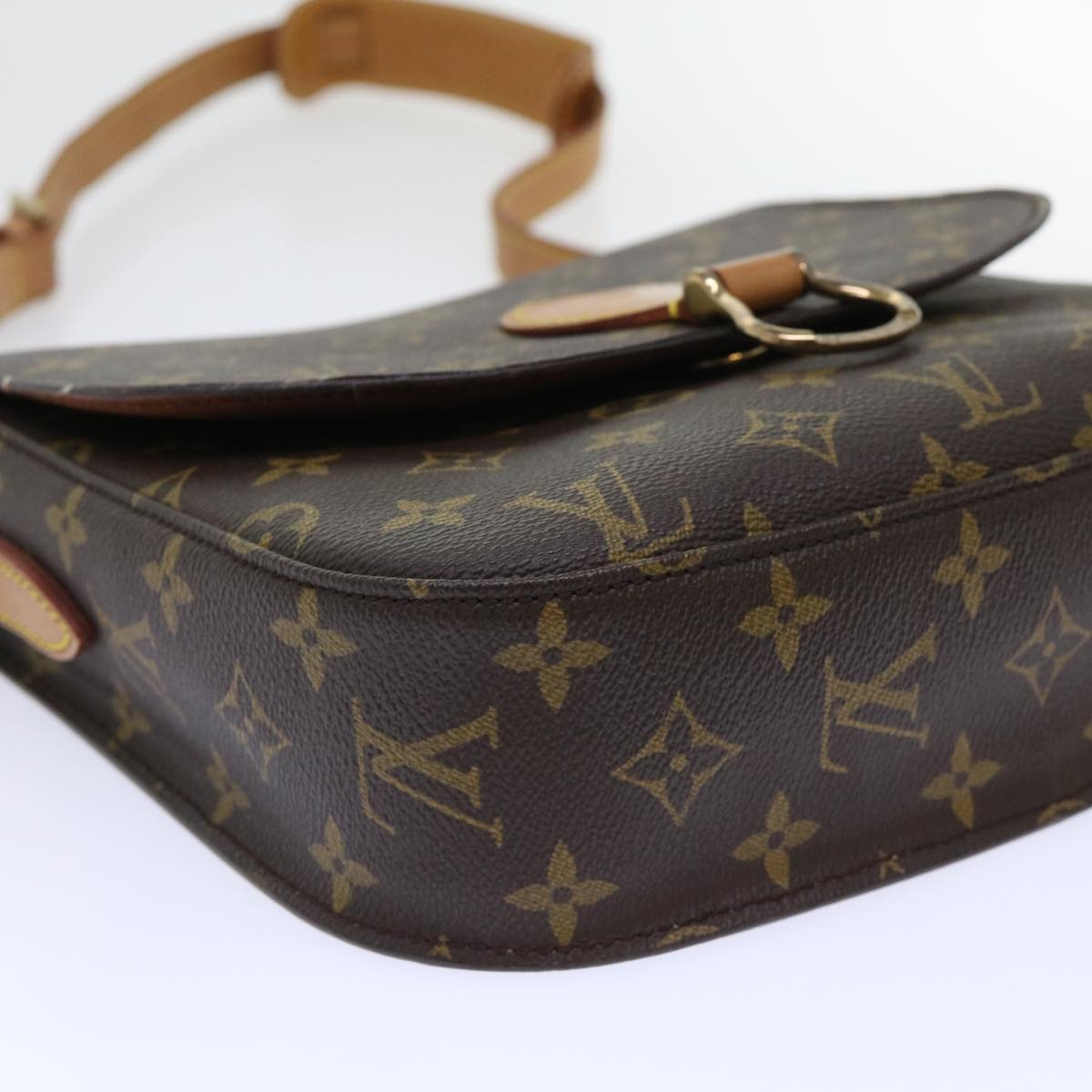 LOUIS VUITTON Monogram Saint Cloud GM Shoulder Bag M51242 LV Auth yk8381B