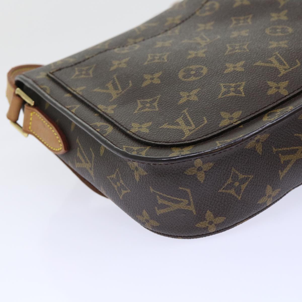 LOUIS VUITTON Monogram Saint Cloud GM Shoulder Bag M51242 LV Auth yk8381B