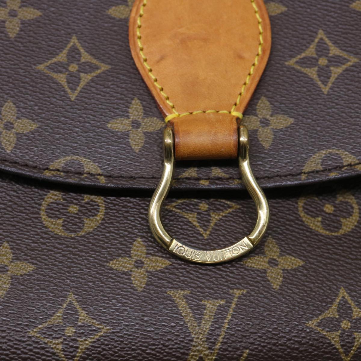 LOUIS VUITTON Monogram Saint Cloud GM Shoulder Bag M51242 LV Auth yk8382B