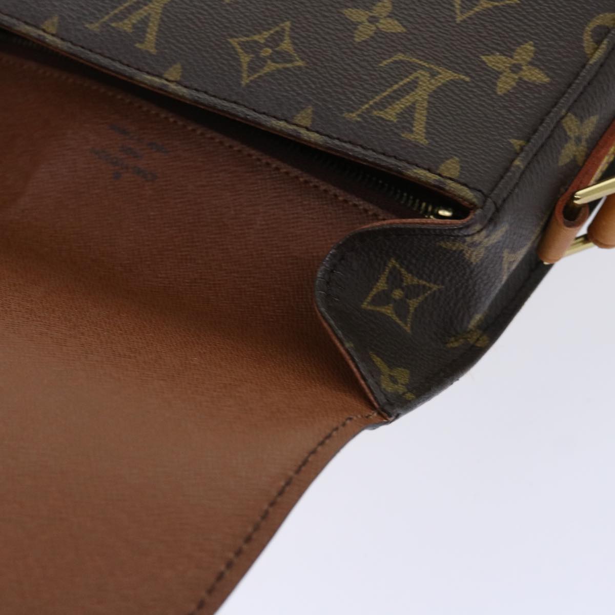 LOUIS VUITTON Monogram Saint Cloud GM Shoulder Bag M51242 LV Auth yk8382B