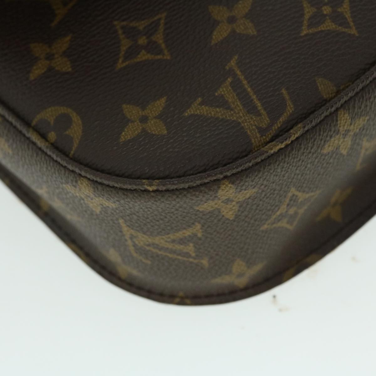 LOUIS VUITTON Monogram Saint Cloud GM Shoulder Bag M51242 LV Auth yk8400