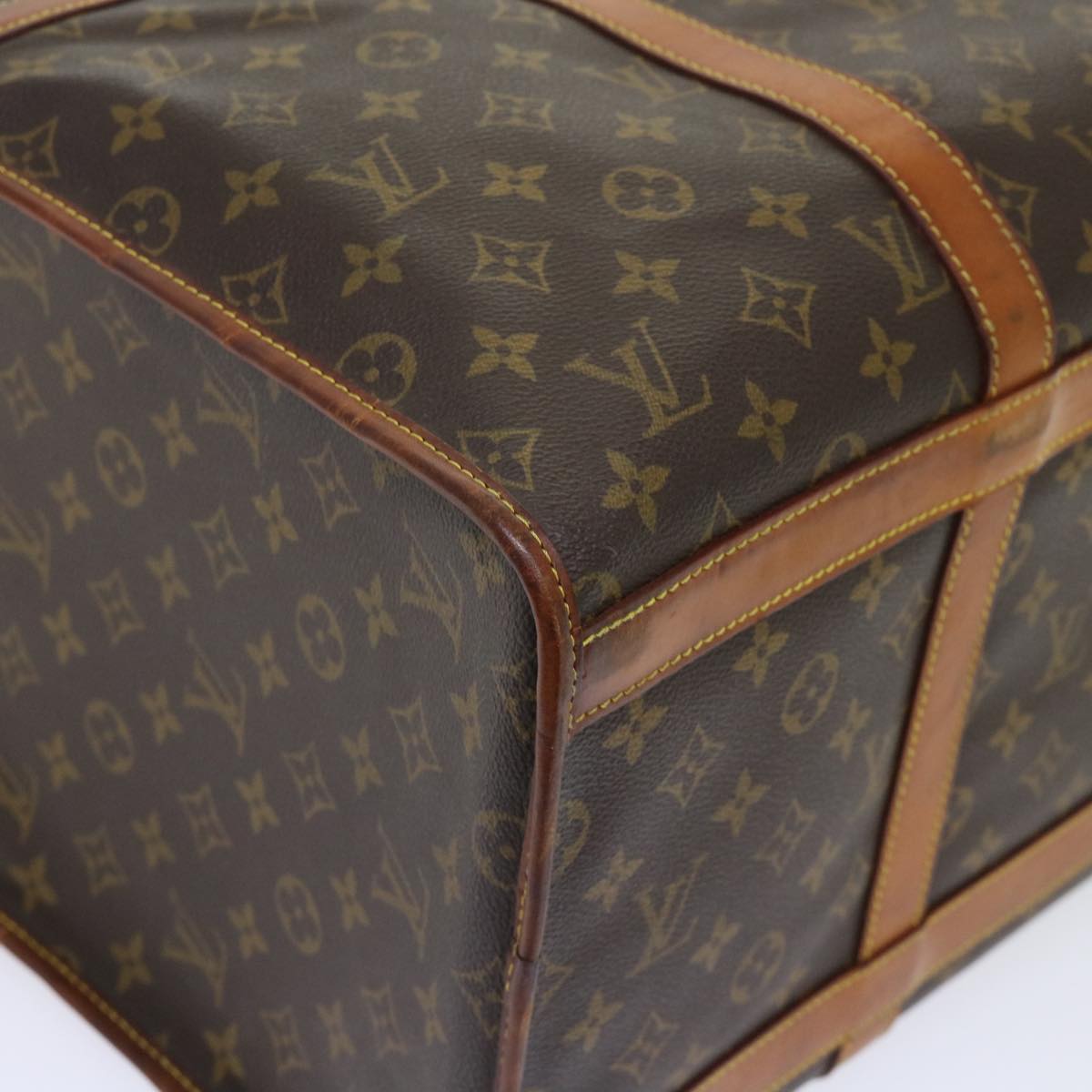 LOUIS VUITTON Monogram Sac Shan 50 Pet Carry M42021 LV Auth yk8496