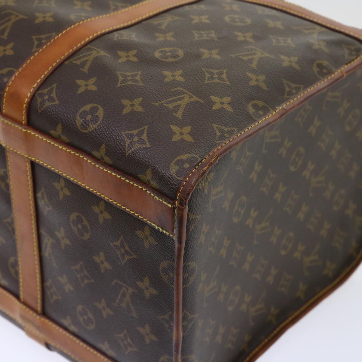 LOUIS VUITTON Monogram Sac Shan 50 Pet Carry M42021 LV Auth yk8496