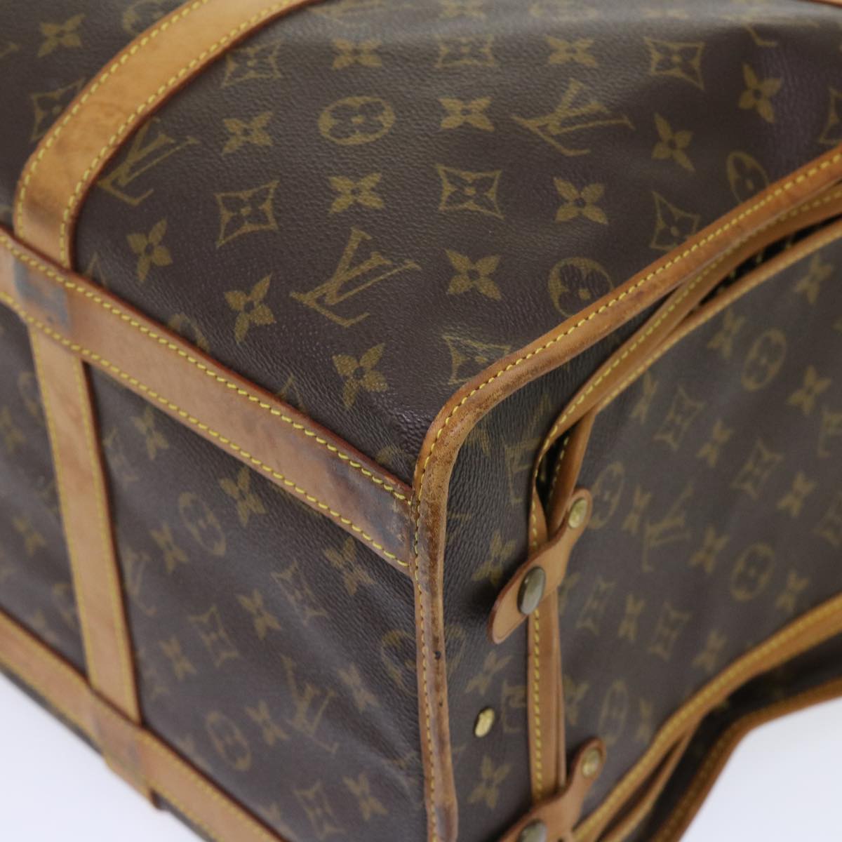 LOUIS VUITTON Monogram Sac Shan 50 Pet Carry M42021 LV Auth yk8497