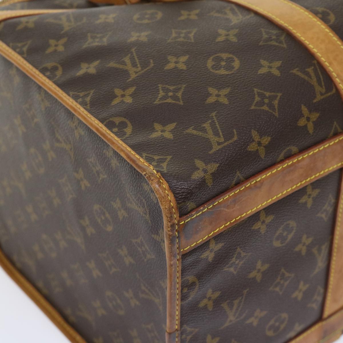 LOUIS VUITTON Monogram Sac Shan 50 Pet Carry M42021 LV Auth yk8497