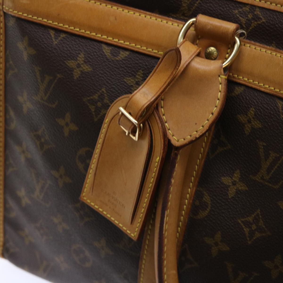 LOUIS VUITTON Monogram Sac Shan 50 Pet Carry M42021 LV Auth yk8497