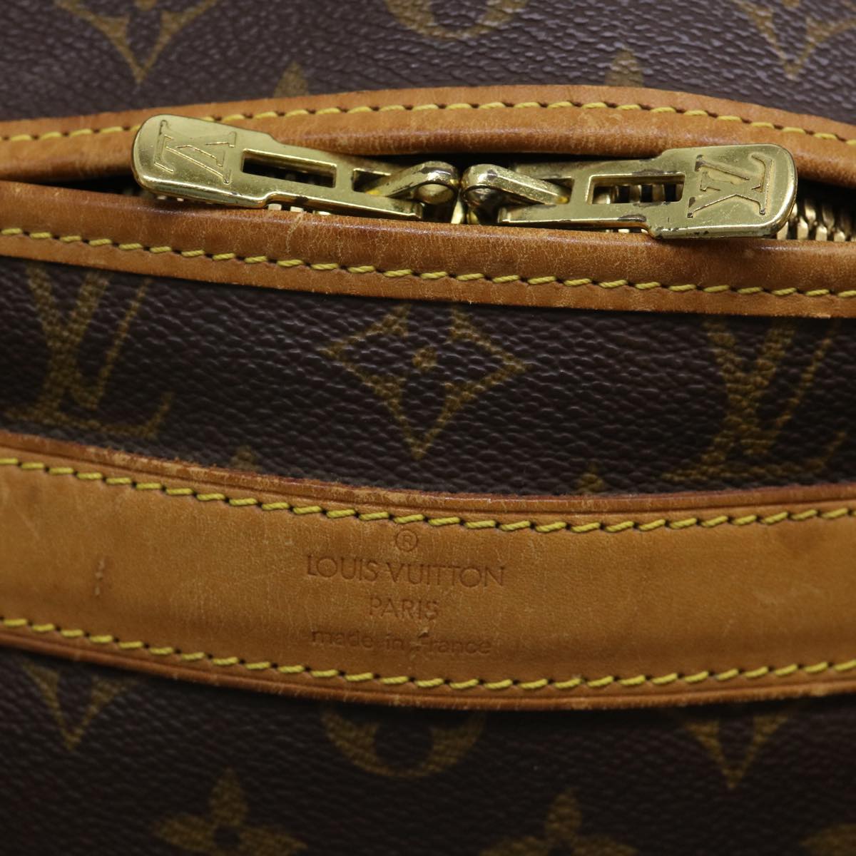 LOUIS VUITTON Monogram Sac Shan 50 Pet Carry M42021 LV Auth yk8497