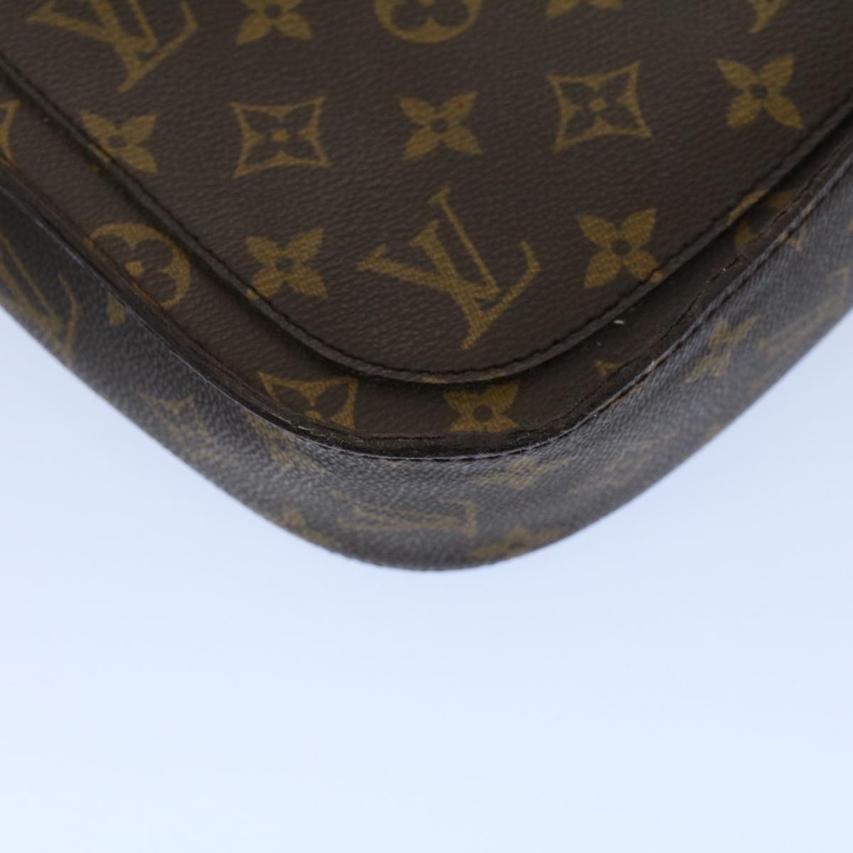 LOUIS VUITTON Monogram Saint Cloud GM Shoulder Bag M51242 LV Auth yk8551