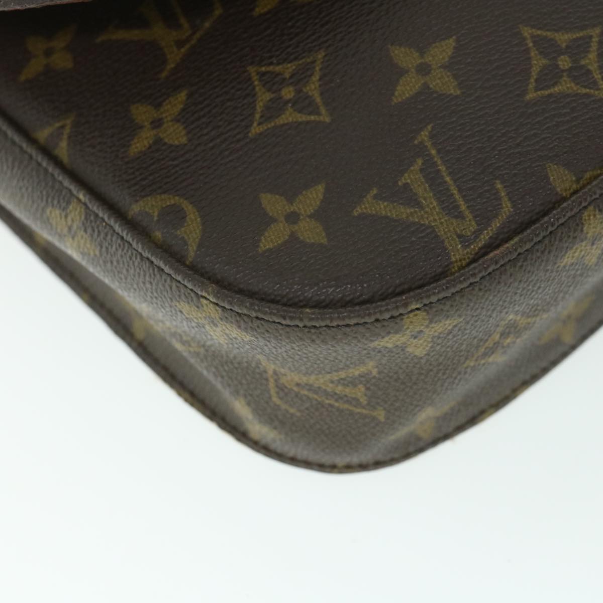 LOUIS VUITTON Monogram Saint Cloud GM Shoulder Bag M51242 LV Auth yk8580