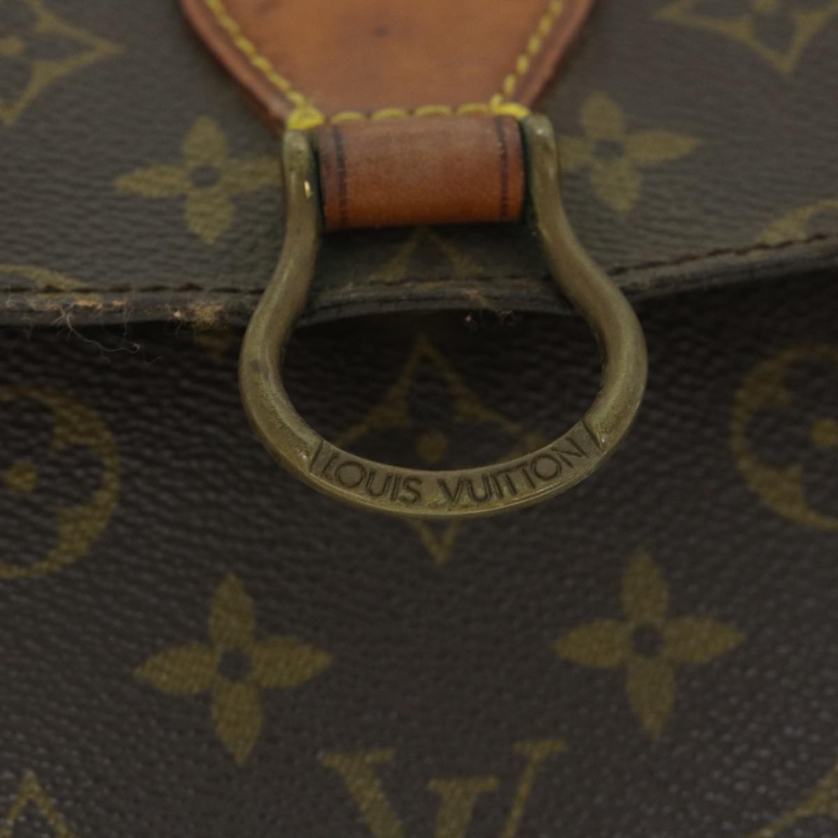 LOUIS VUITTON Monogram Saint Cloud GM Shoulder Bag M51242 LV Auth yk8580