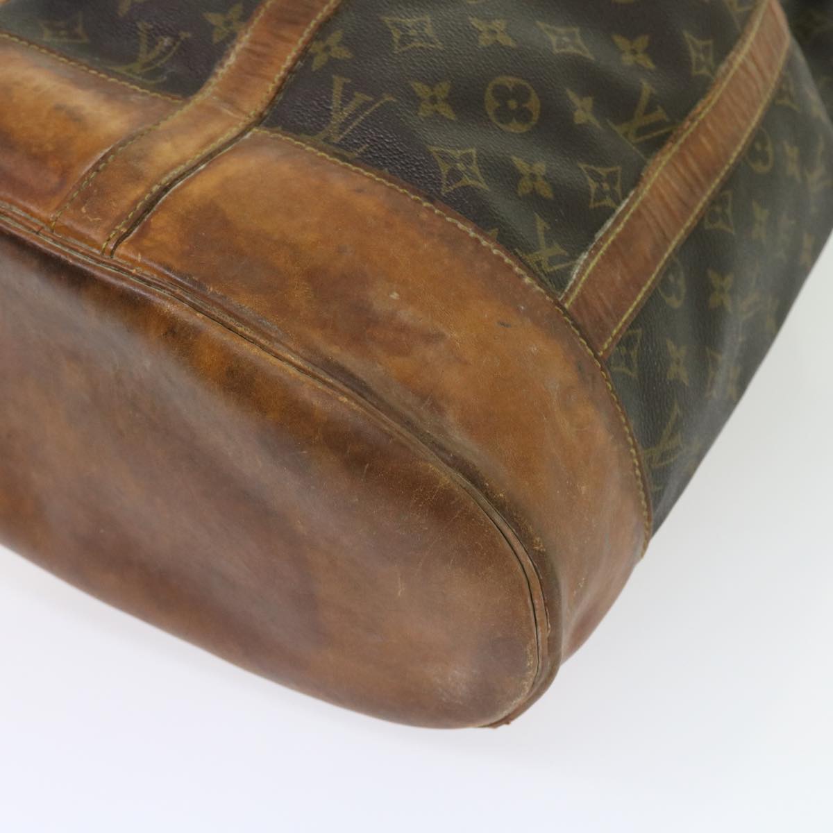 LOUIS VUITTON Monogram Randonnee GM Shoulder Bag M42244 LV Auth yk8595