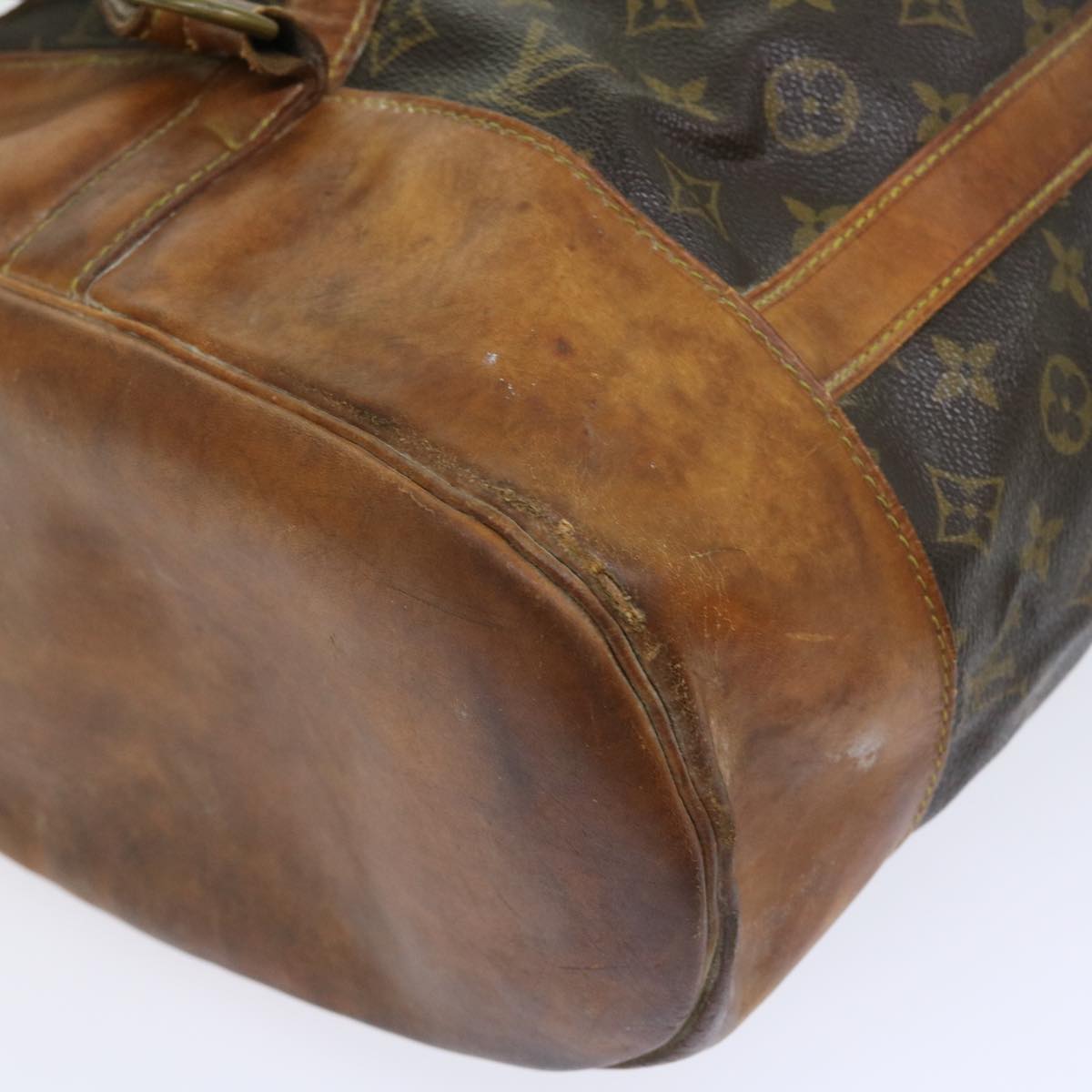 LOUIS VUITTON Monogram Randonnee GM Shoulder Bag M42244 LV Auth yk8595