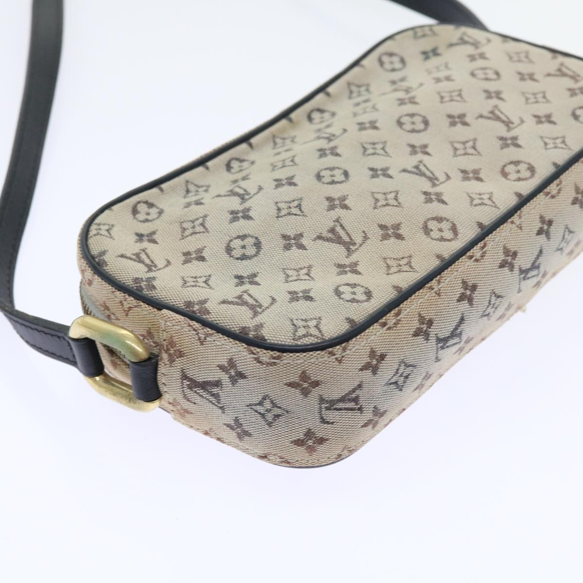 LOUIS VUITTON Monogram Mini Juliet MM Shoulder Bag Blue M92004 LV Auth yk8769