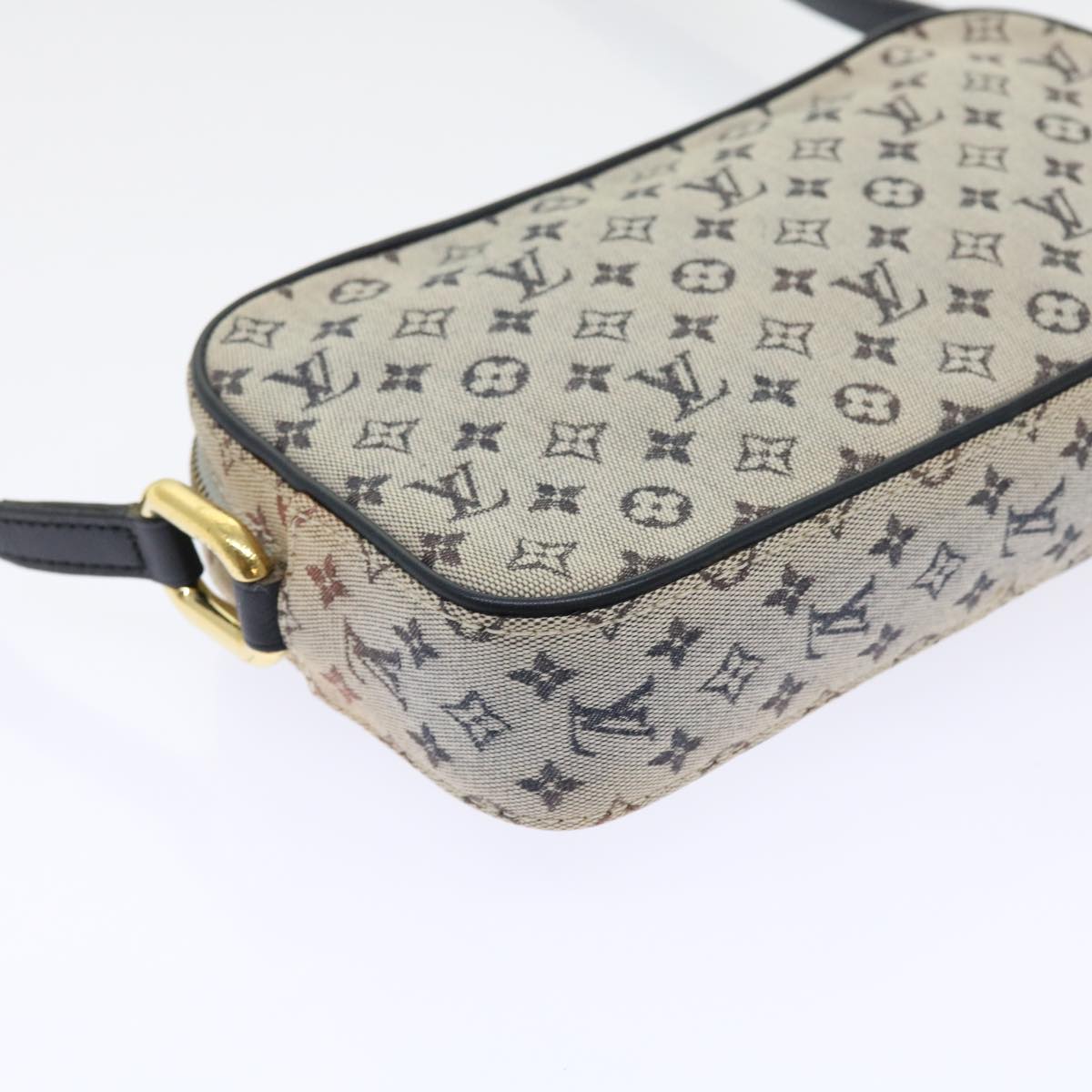 LOUIS VUITTON Monogram Mini Juliet MM Shoulder Bag Blue M92004 LV Auth yk8790