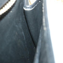 Christian Dior Trotter Canvas Chain Shoulder Bag Black Auth yk8835-18