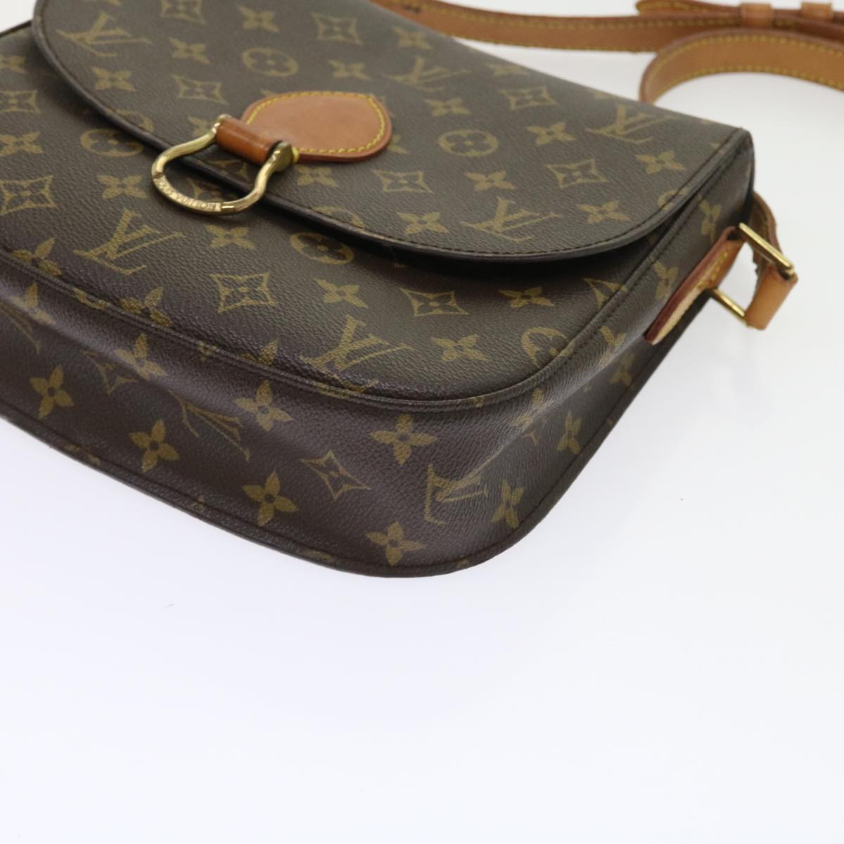 LOUIS VUITTON Monogram Saint Cloud GM Shoulder Bag M51242 LV Auth yk8877