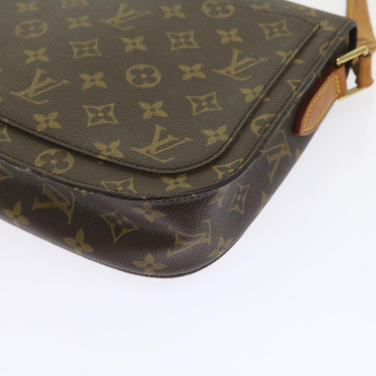 LOUIS VUITTON Monogram Saint Cloud GM Shoulder Bag M51242 LV Auth yk8877