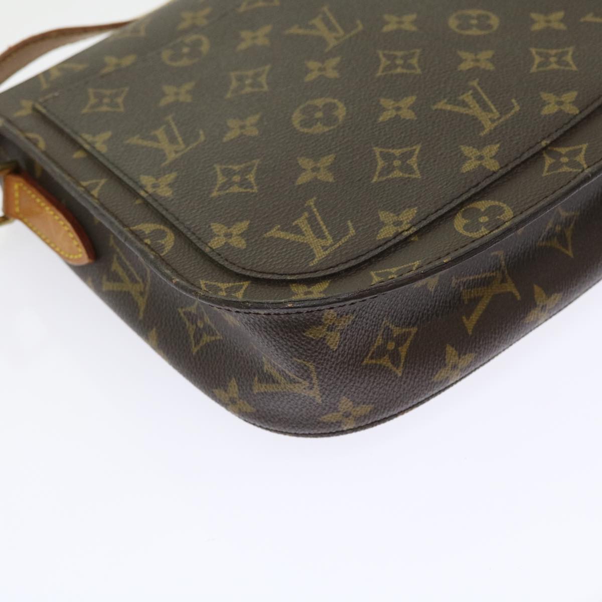 LOUIS VUITTON Monogram Saint Cloud GM Shoulder Bag M51242 LV Auth yk8877