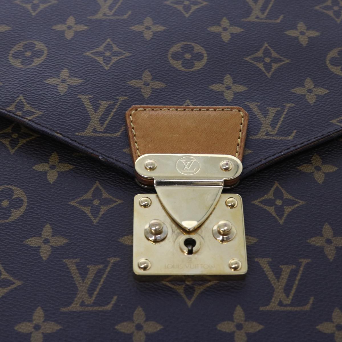 LOUIS VUITTON Monogram Serviette Conseiller Briefcase M53331 LV Auth yk8911