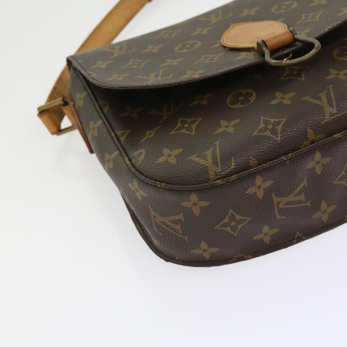 LOUIS VUITTON Monogram Saint Cloud GM Shoulder Bag M51242 LV Auth yk8925