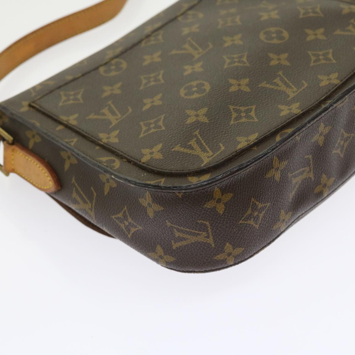 LOUIS VUITTON Monogram Saint Cloud GM Shoulder Bag M51242 LV Auth yk8925