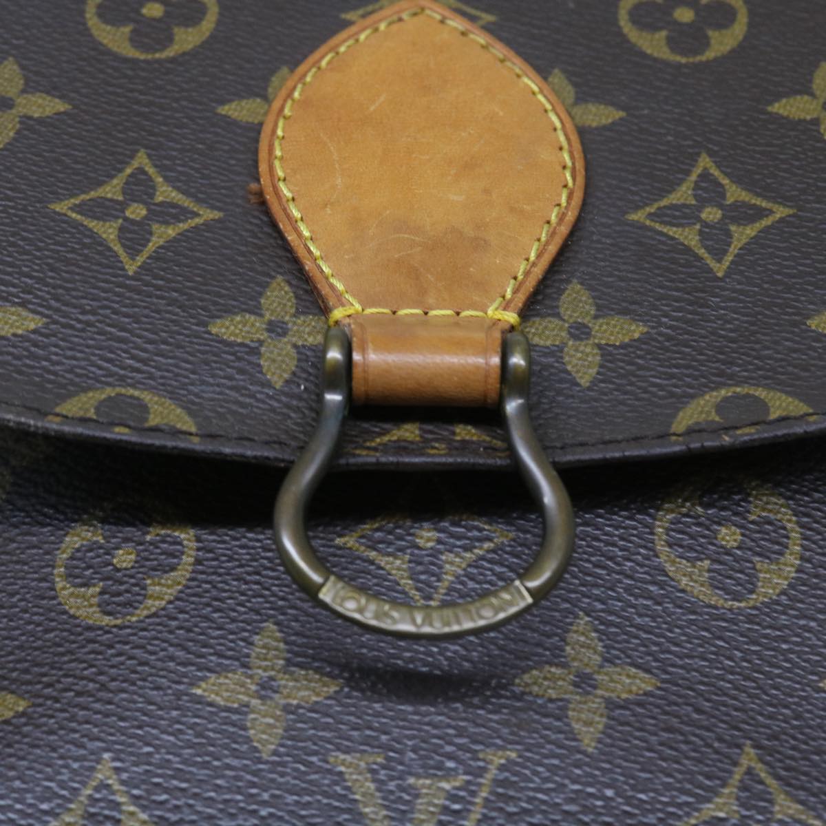 LOUIS VUITTON Monogram Saint Cloud GM Shoulder Bag M51242 LV Auth yk8925