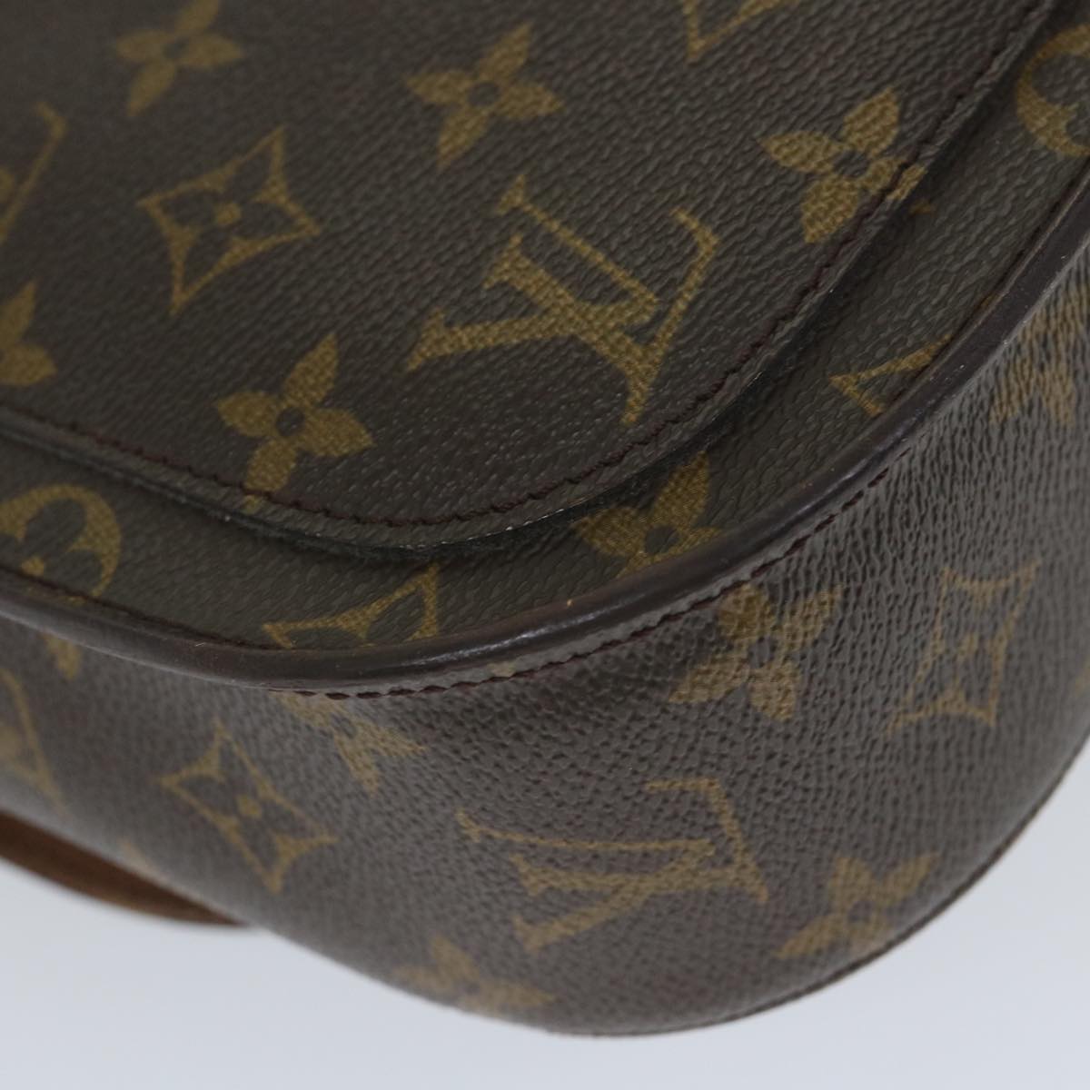 LOUIS VUITTON Monogram Saint Cloud GM Shoulder Bag M51242 LV Auth yk8938