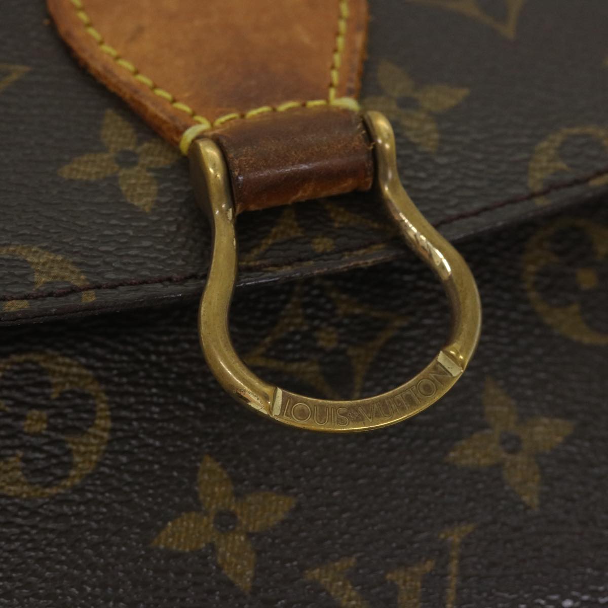 LOUIS VUITTON Monogram Saint Cloud GM Shoulder Bag M51242 LV Auth yk8938