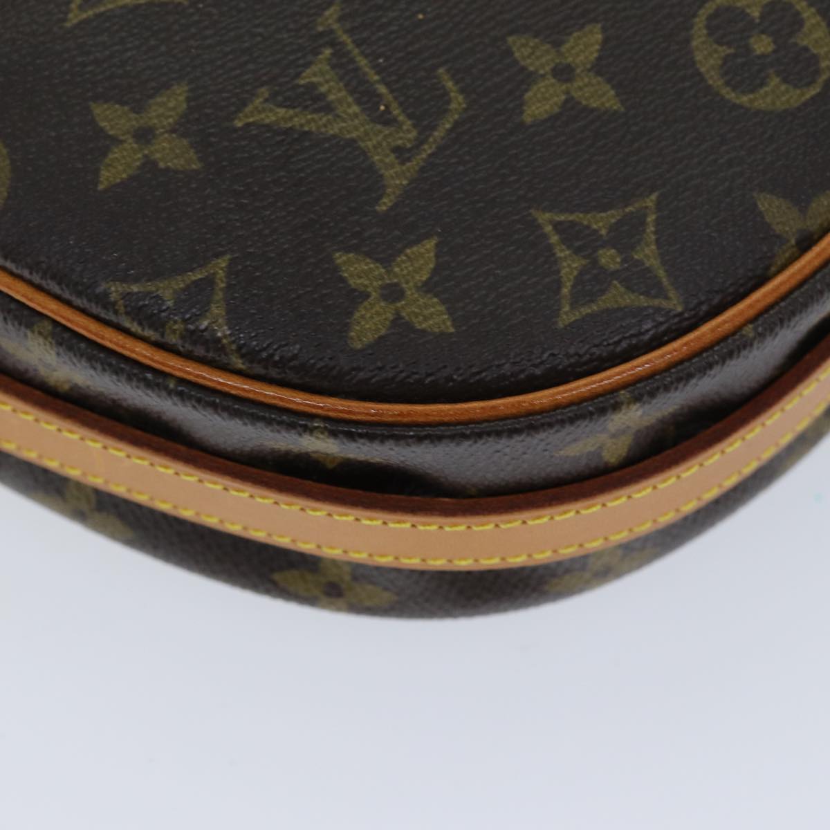 LOUIS VUITTON Monogram Jeune Fille MM Shoulder Bag M51226 LV Auth yk8966