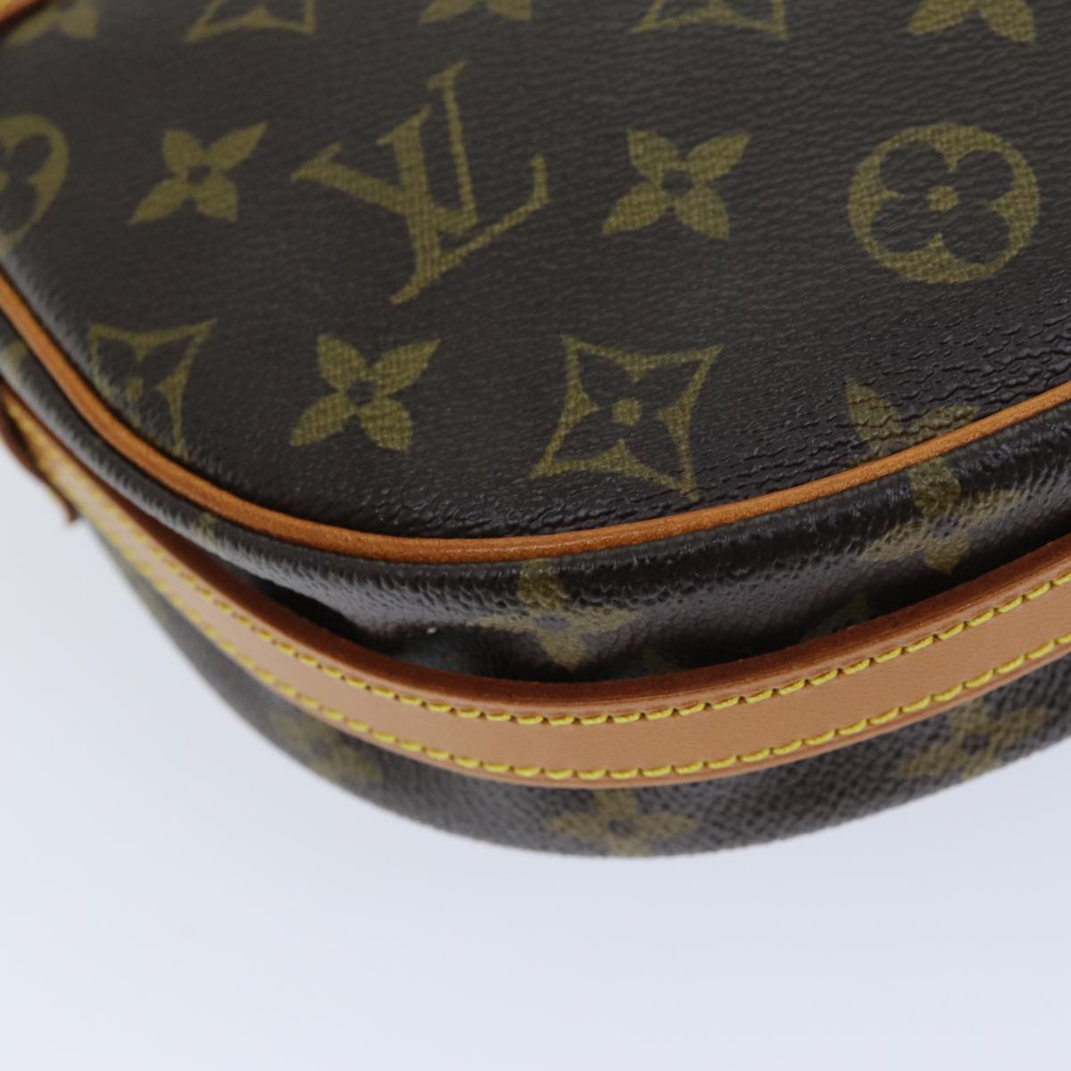 LOUIS VUITTON Monogram Jeune Fille MM Shoulder Bag M51226 LV Auth yk8966