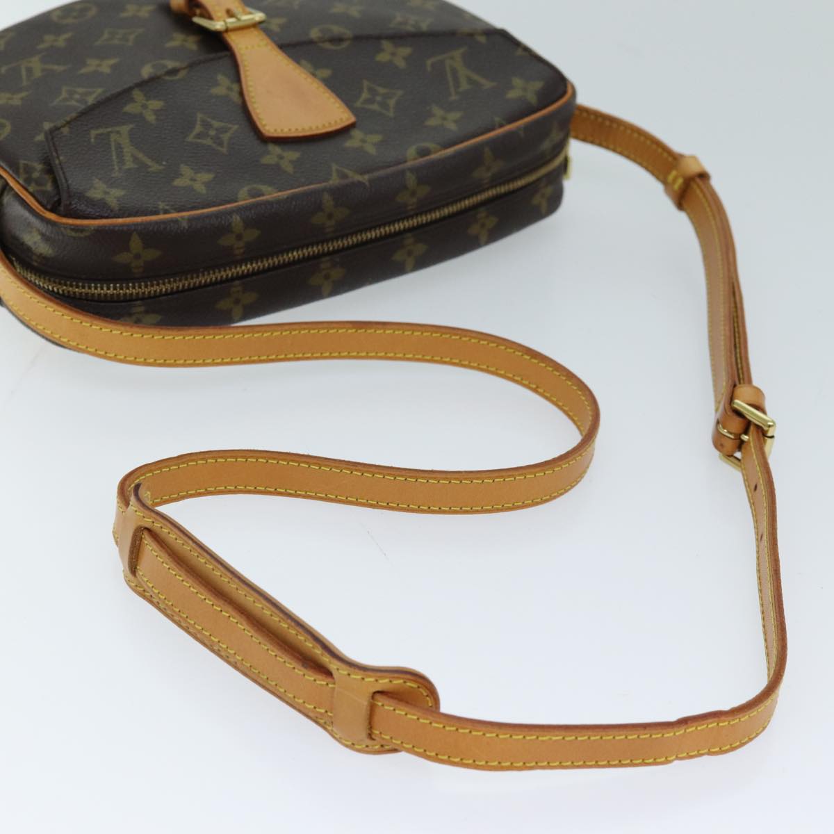 LOUIS VUITTON Monogram Jeune Fille MM Shoulder Bag M51226 LV Auth yk8966