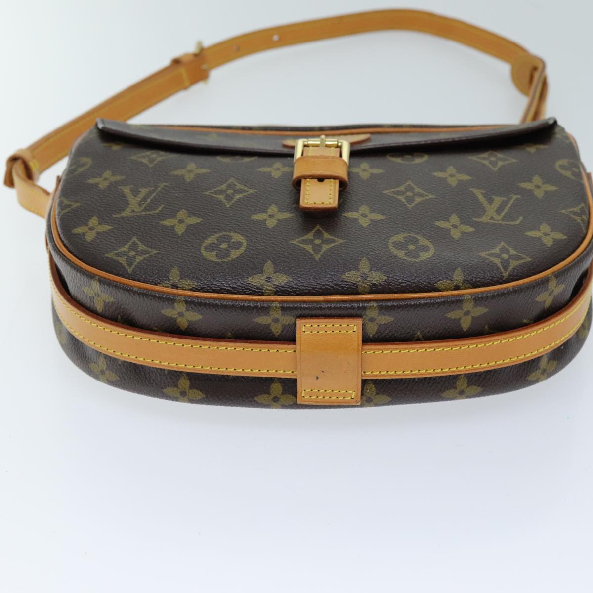 LOUIS VUITTON Monogram Jeune Fille MM Shoulder Bag M51226 LV Auth yk8966