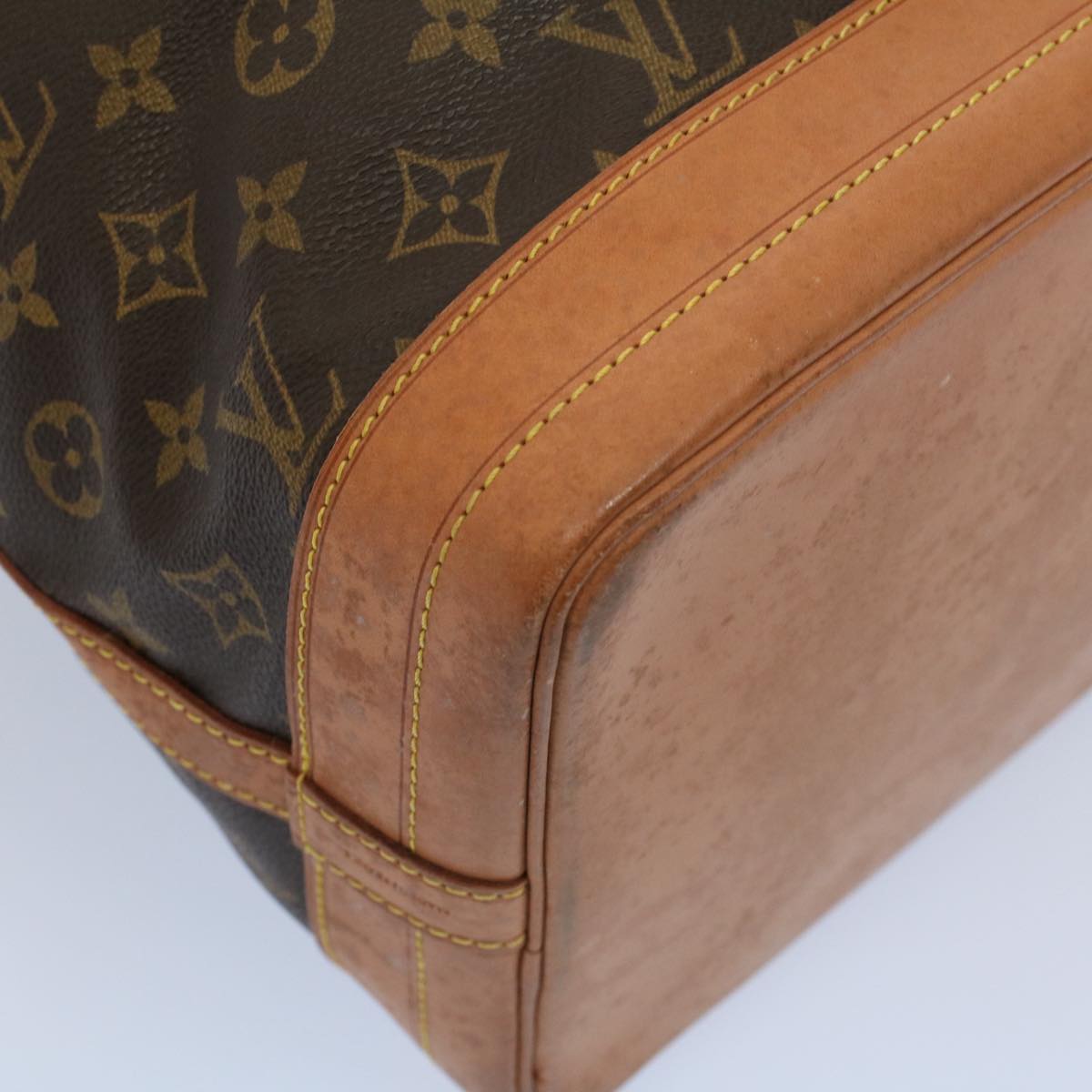 LOUIS VUITTON Monogram Noe Shoulder Bag M42224 LV Auth yk8971