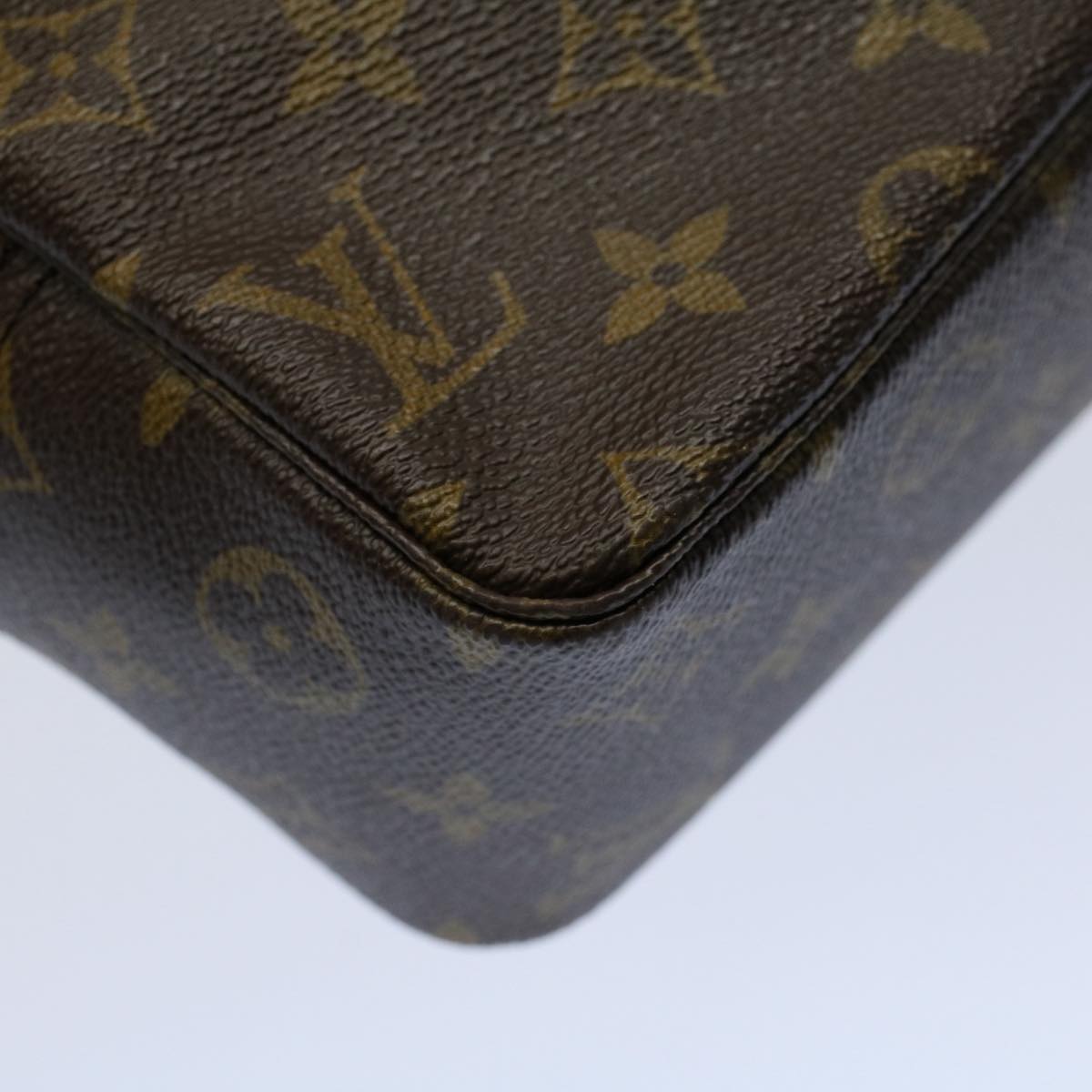 LOUIS VUITTON Monogram Trousse Toilette 28 Clutch Bag Vintage M47522 Auth yk8974