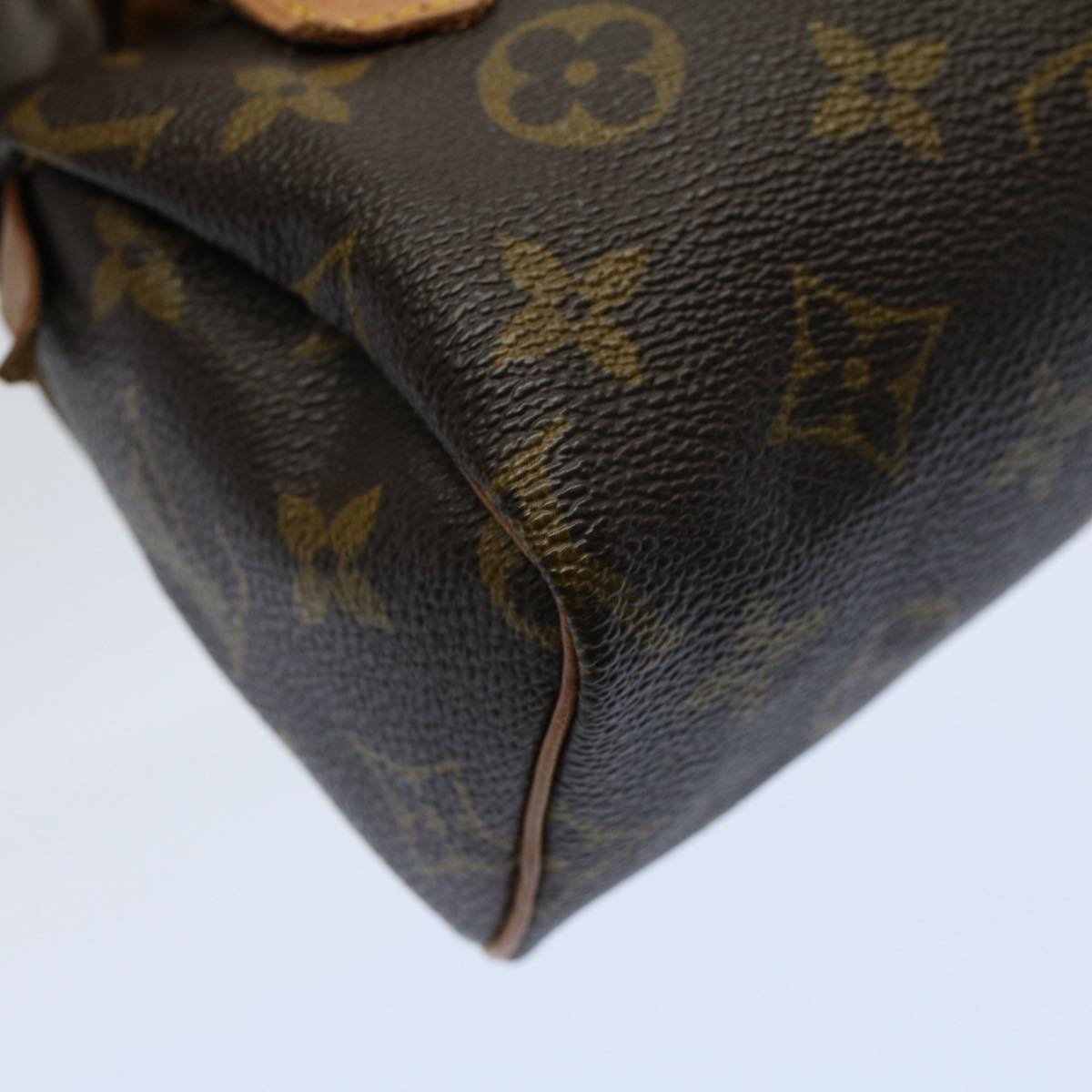 LOUIS VUITTON Monogram Mini Speedy Hand Bag 2way M41534 LV Auth yk8981