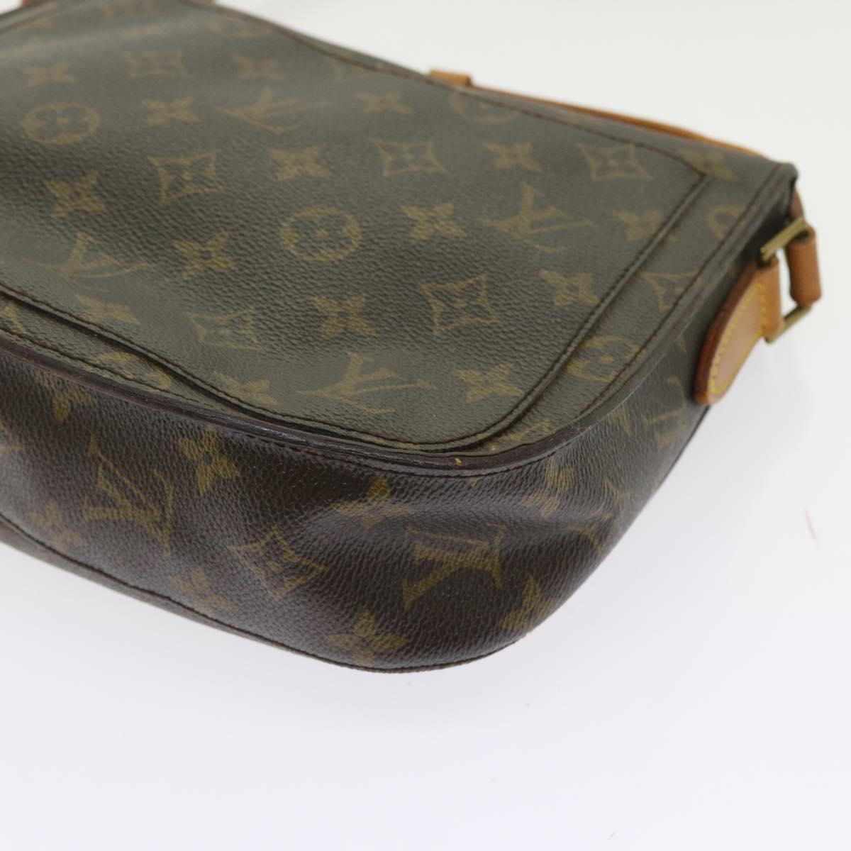 LOUIS VUITTON Monogram Saint Cloud GM Shoulder Bag M51242 LV Auth yk8999