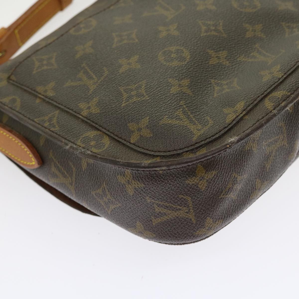 LOUIS VUITTON Monogram Saint Cloud GM Shoulder Bag M51242 LV Auth yk8999